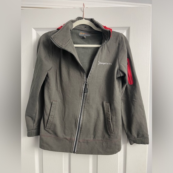 🌮Orange Theory Woman’s Full Zip Hoodie Sweatshirt, Sz S - Picture 2 of 4